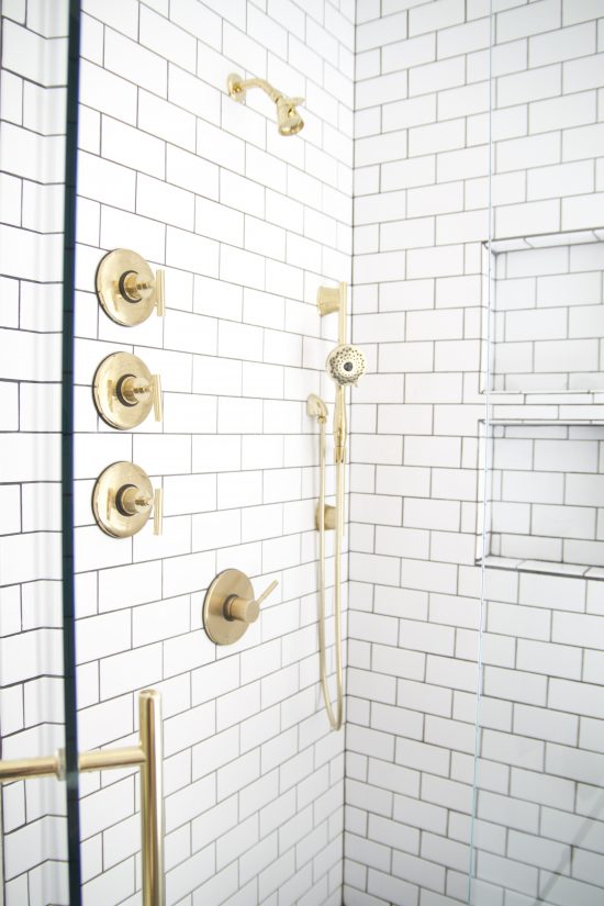 A Bellevue, Tennessee Interior Design Home Remodel Master Bathroom Shower