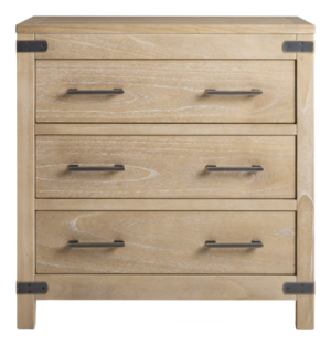Arhaus tremont three drawer chest