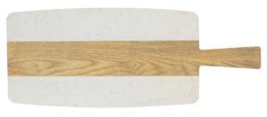 Pfaltzgraff Elemental Marble Ash Serve Board 19.75 inches