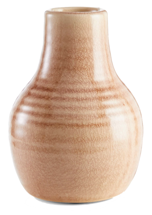 Crate&Barrel Patine Sand Bud Vase