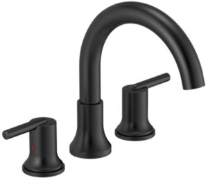 Build.com Delta Trinsic Widespread Bathroom Faucet with Metal Drain Assembly