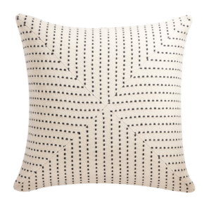 20″ Clique Black Pillow | CB2