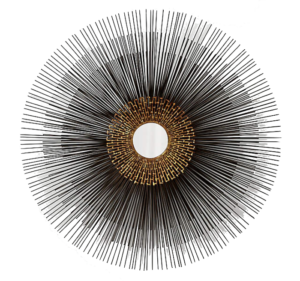 Starburst Round Wall Mirror + Reviews | Crate and Barrel