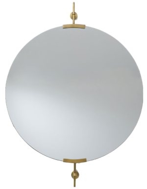 Pottery Barn Wexler 36″ Round Wall Mirror
