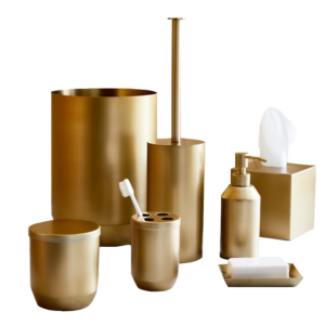West Elm Caspian Metal Bath Accessories