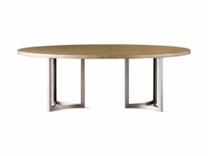 LTK Arhaus Recycled Metal Dining Table with Lyon Base