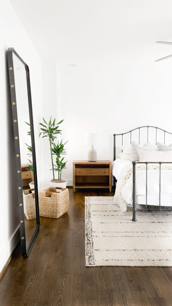 White Bridge Owner's Bedroom & Porch — design by Christina Perry
