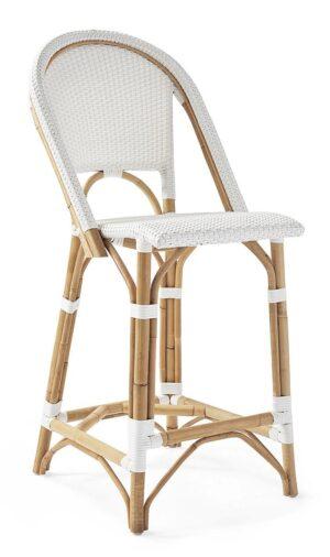 Serena & Lily Riviera Rattan Bar & Counter Stools
