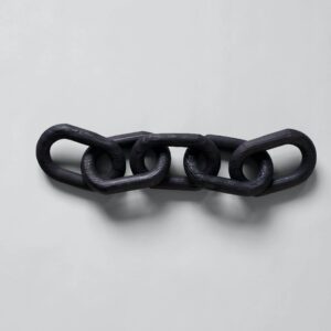 Bloomist CHARCOAL WOOD CHAIN, SMALL LINK
