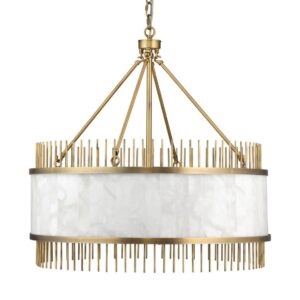 France & Son Jamie Young Upsala Alabaster Chandelier