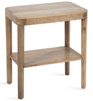 Amazon Kate and Laurel Talcott Wood Side Table, 22x14x26, Natural