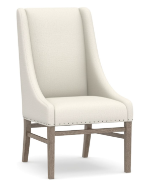 Pottery Barn Milan Slope Upholstered Dining Armchair