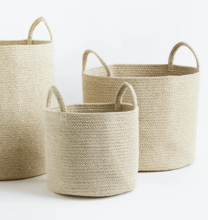 H&M Cotton Storage Basket