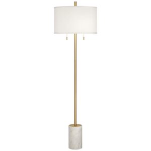 Lamps Plus Possini Euro Milan 64″ Gold Finish Modern Floor Lamp with Marble Base