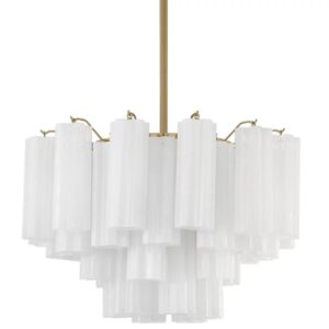 Lumens Addis Large Chandelier by Crystorama