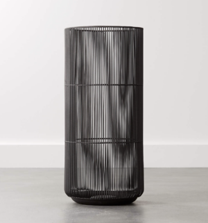 CB2 Drizzle Black Umbrella Stand