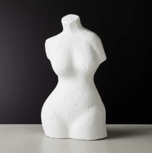 CB2 Eva Papier-Mache Bust Sculpture