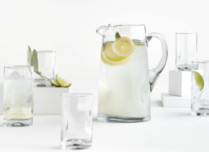 Crate & Barrel Impressions 80-oz. Pitcher