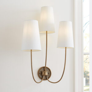 Ballard Design Lottie Triple Arm Sconce