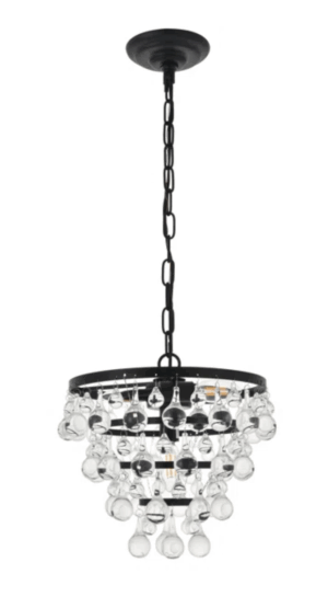 Wayfair Buckby 3  Light Dimmable Tiered Chandelier