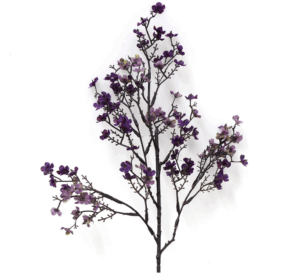 Amazon JAKY-Global Babys Breath Fabric Cloth Artificial Flowers 6 Bundle European Fake Silk Plants Decor Farmhouse Wedding Party Decoration Bouquets Real Touch DIY Home Garden (Autumn Purple-6pcs)