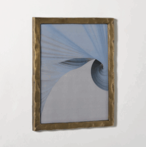 CB2 Abel Brass Picture Frame