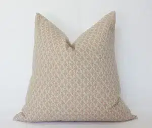 Etsy Neutral Floral Pillow Cover, Blush Pillow Cover, Throw Pillow, Blush Floral Throw Pillow, Designer Pillow Cover Blush || Lotus Blush