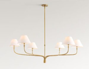 Pottery Barn Collins Metal Round Chandelier (363-603)