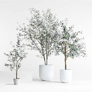 Crate & Barrel Faux Olive Tree in Pot 72